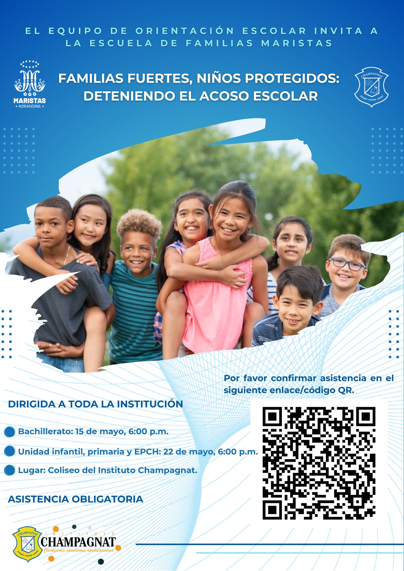 INVITACION A ESCUELA DE FAMILIAS MARISTAS