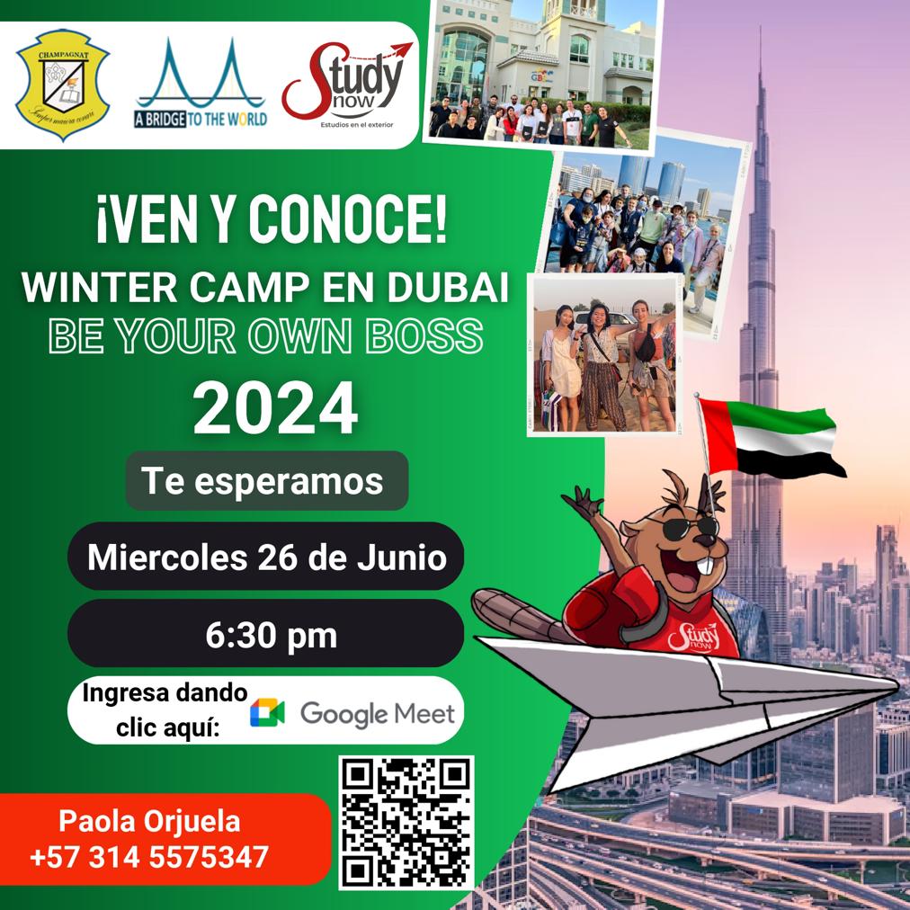 CAMPAMENTO DE INVIERNO PARA ESTUDIANTES EN DUBAI