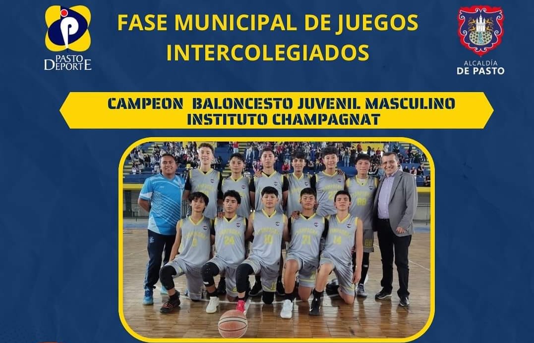 INSTITUTO CHAMPAGNAT CAMPEON MUNICIPAL EN BALONCESTO