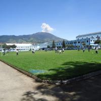 Vista desde el estadio en descanso de primaria