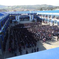 Patio bachillerato escenario